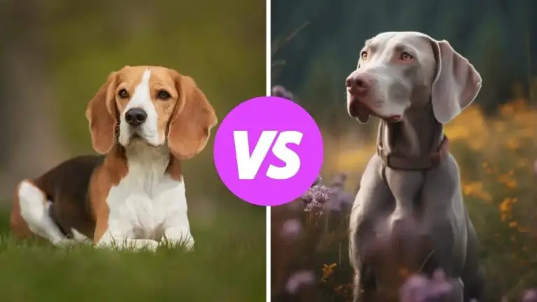 beagle vs weimaraner