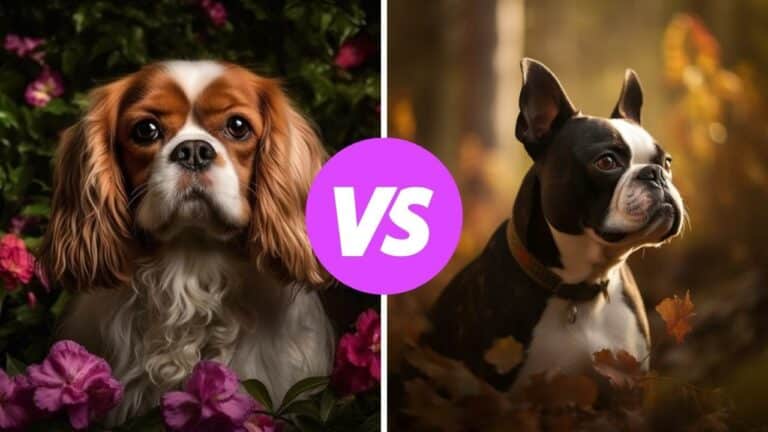 cavalier king charles spaniel vs boston terrier