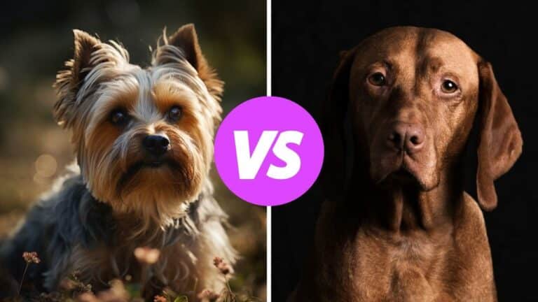yorkshire terrier vs vizsla